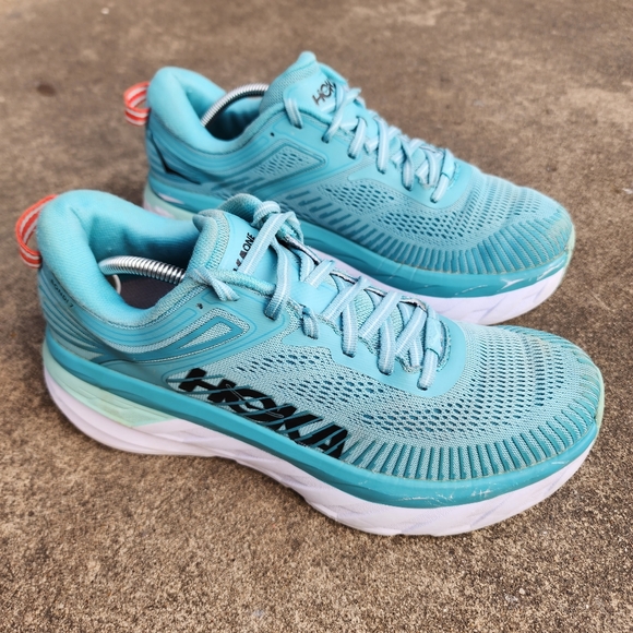 Hoka Shoes Hoka Bondi 7 Womens Running Shoes Size 8 Poshmark